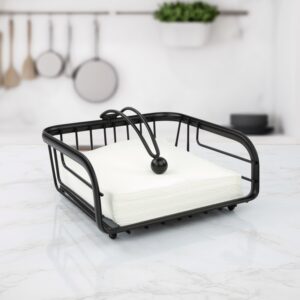 Weighted Metal Table Napkin Holder