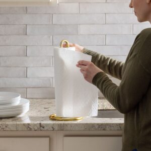 Freestanding Metal Paper Towel Holder