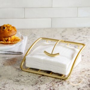 Space Saving Weighted Metal Table Napkin Holder