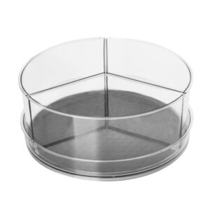 Rotating Pantry Storage Turntable with Removable Bins