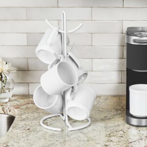 Six Cup Countertop Mug Display Stand