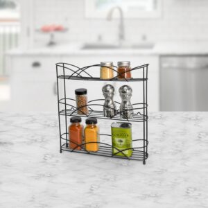 Three Tier Countertop Wall Spice Rack