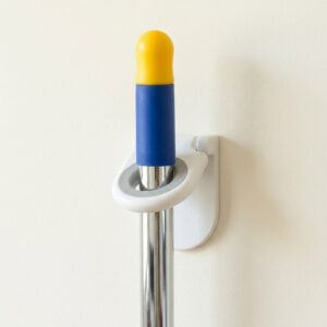 Wall Mounted Mop and Broom Organizer