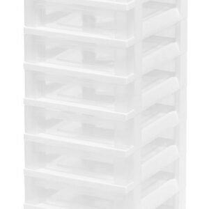 Mobile 10 Drawer Storage Organizer Cart