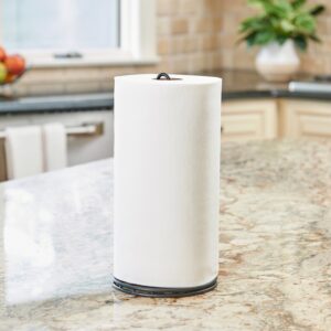 Space Saving Freestanding Metal Paper Towel Holder